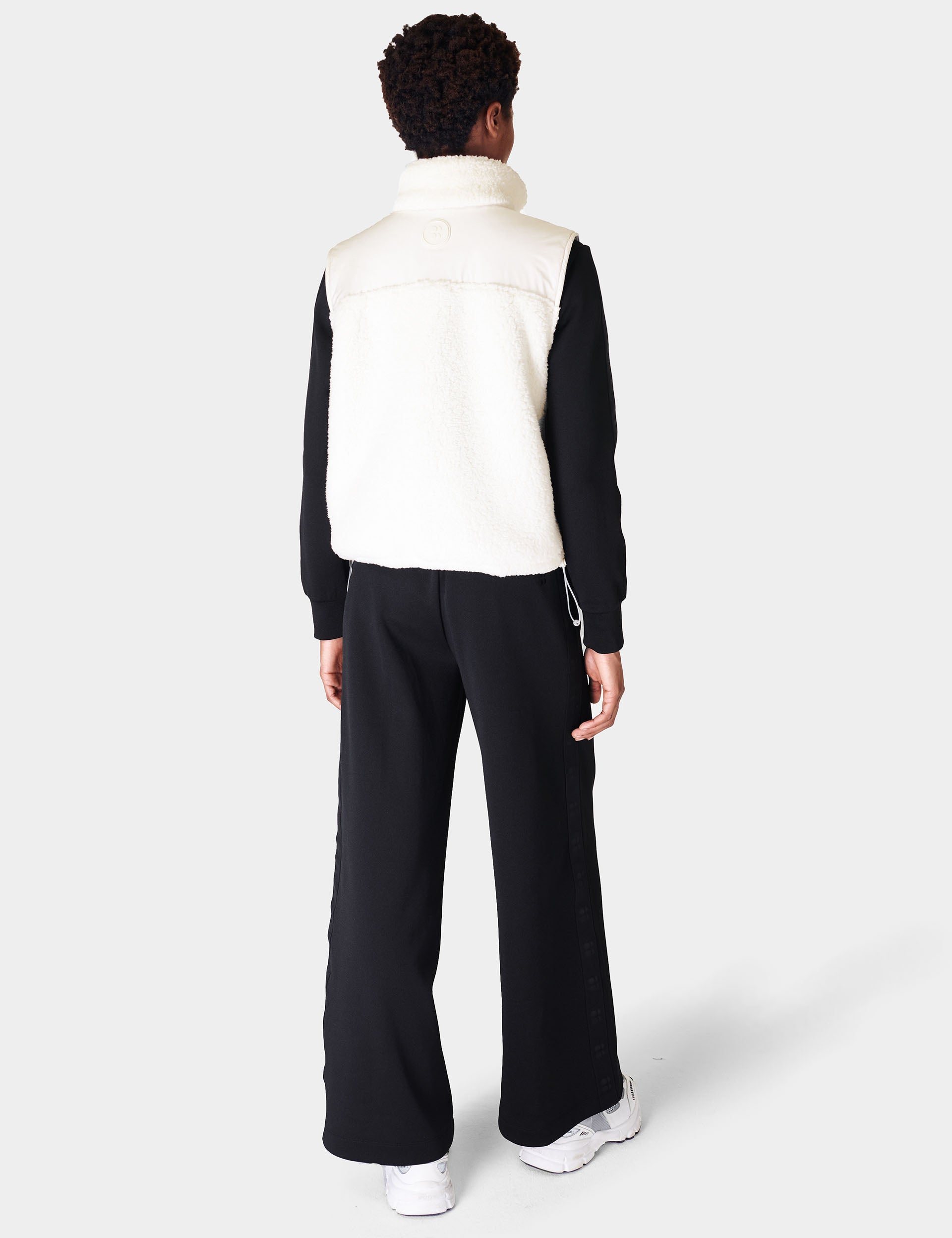 Canyon Fleece Vest for Women - Lightweight & Warm Lily White Puffer Vest - Perfect for Hiking, Camping & Outdoor Activities