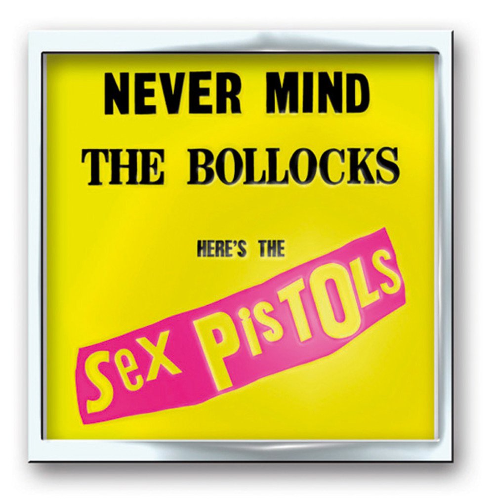 Sex Pistols Never Mind the Bollocks Pin - Punk Rock Badge for Jackets, Bags & Denim - Vintage Music Band Merch Collectible for Punk Fans & Concert Goers
