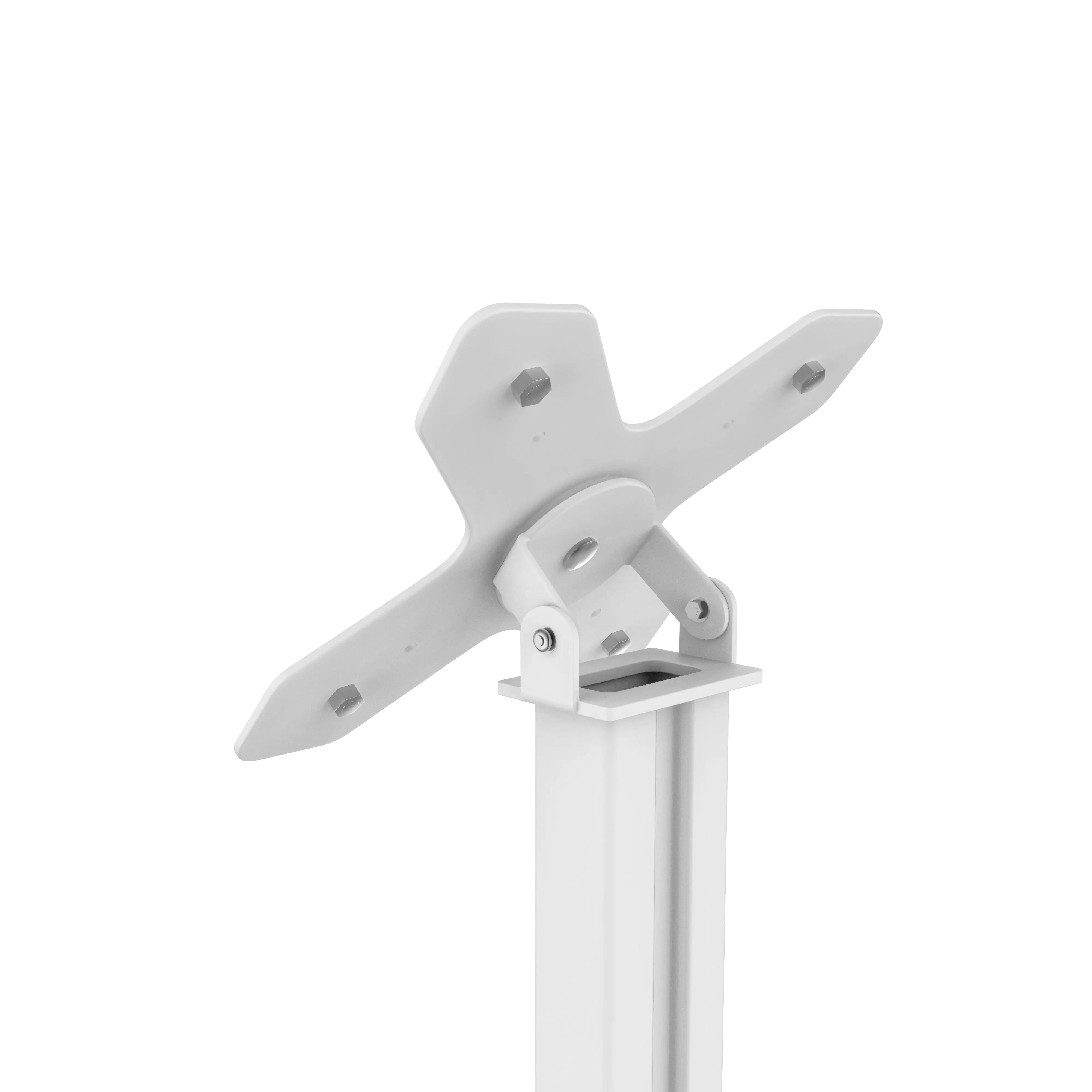 Adjustable Medical Floor Stand with VESA Plate 75x75/100x100 - Heavy Duty Monitor Mount for Hospital, Clinic & Home Use - Perfect for Medical Equipment, TVs & Computer Screens