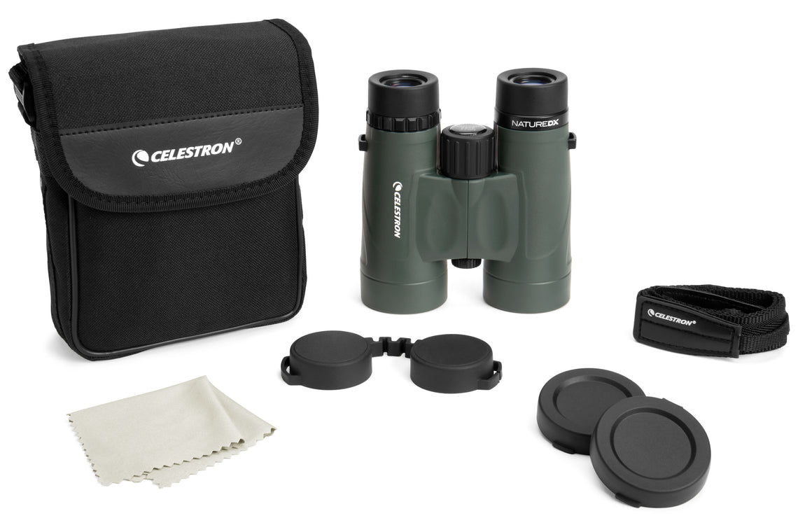 Nature DX 8x42 Binoculars - High Powered Waterproof Binoculars for Bird Watching, Hunting, Hiking & Outdoor Adventures - Compact & Lightweight Design with Multi-Coated Lenses