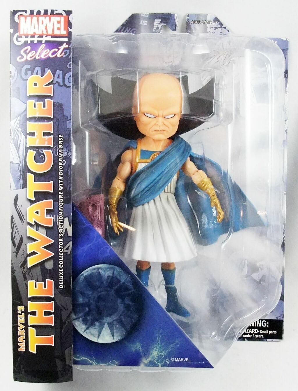 Marvel Select The Watcher Action Figure - Premium Collectible 7-inch Toy with Detailed Sculpt & Multiple Accessories | Diamond Select Toys | Perfect for Marvel Fans, Display Collections & Gift Giving