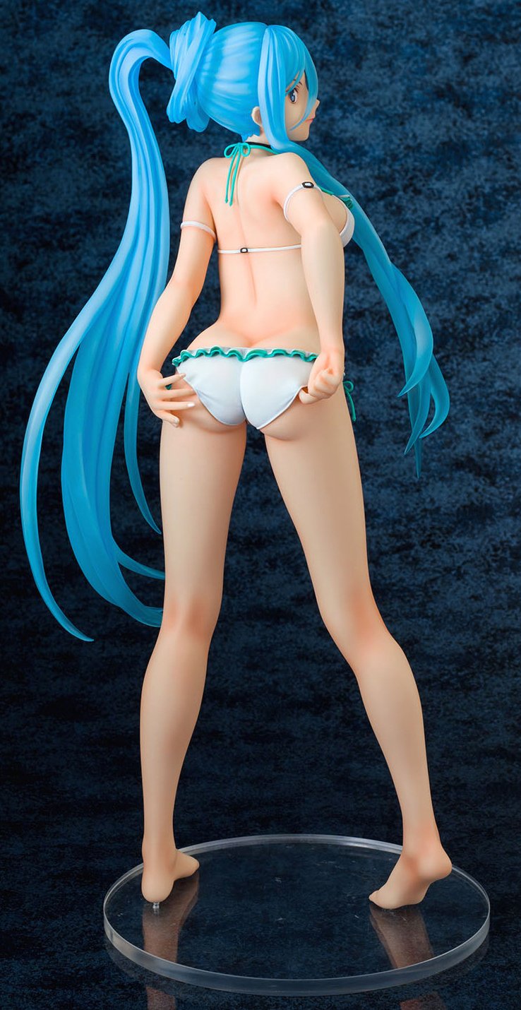 Aoshima Arpeggio of Blue Steel: Ars Nova Takao Swimsuit Version 1/4 Scale PVC Anime Figure Statue - Perfect for Anime Collectors, Display, and Gift Giving