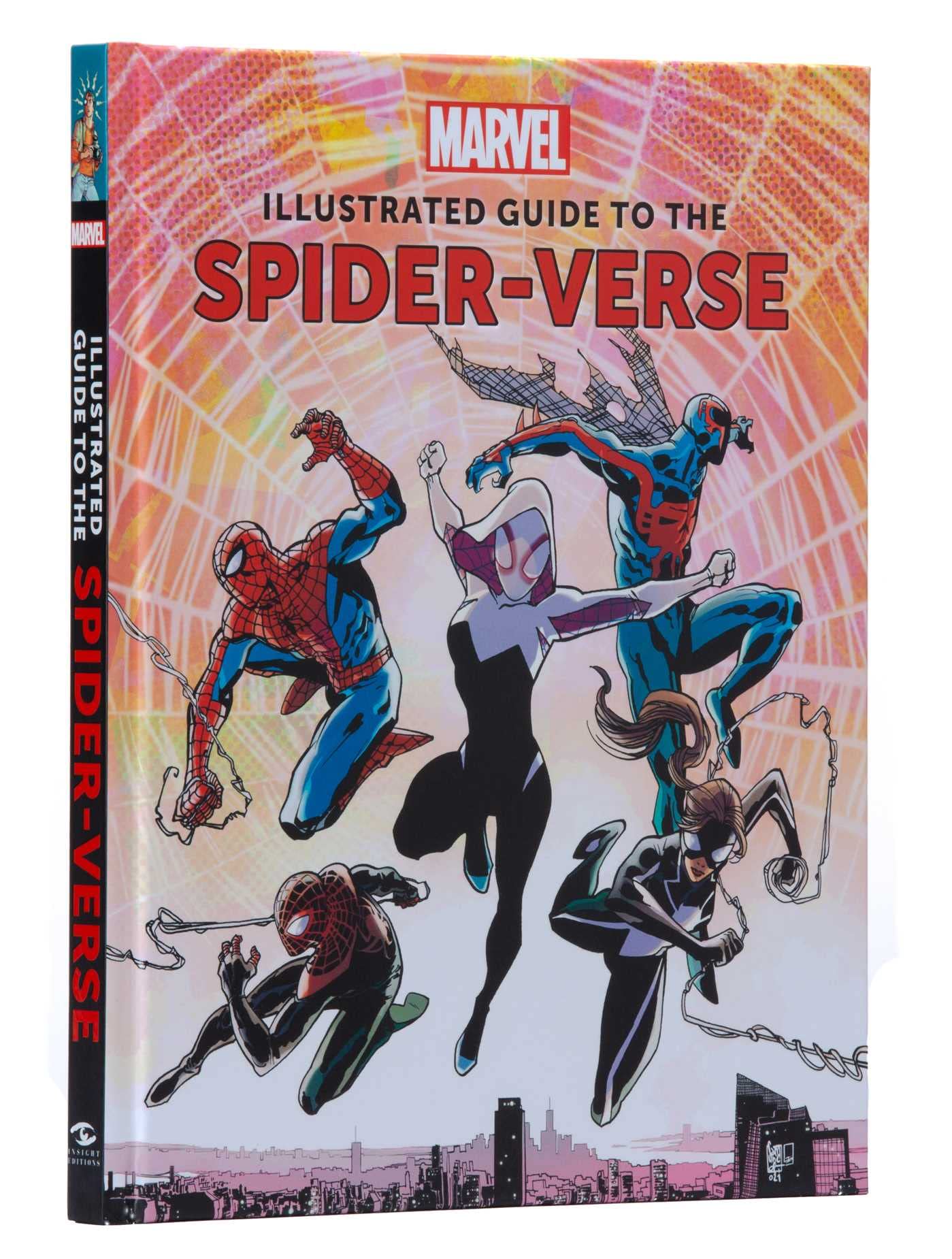 Marvel: Illustrated Guide to the Spider-Verse - Art Book Featuring Spider-Man, Miles Morales & Alternate Timelines | Perfect for Marvel Fans, Comic Collectors & Home Decor