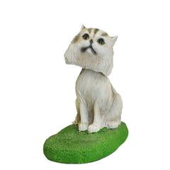Custom Persian Cat Bobbleheads - Handmade Collectible Figurines for Cat Lovers | Perfect for Desk Decor, Gifts & Home Display