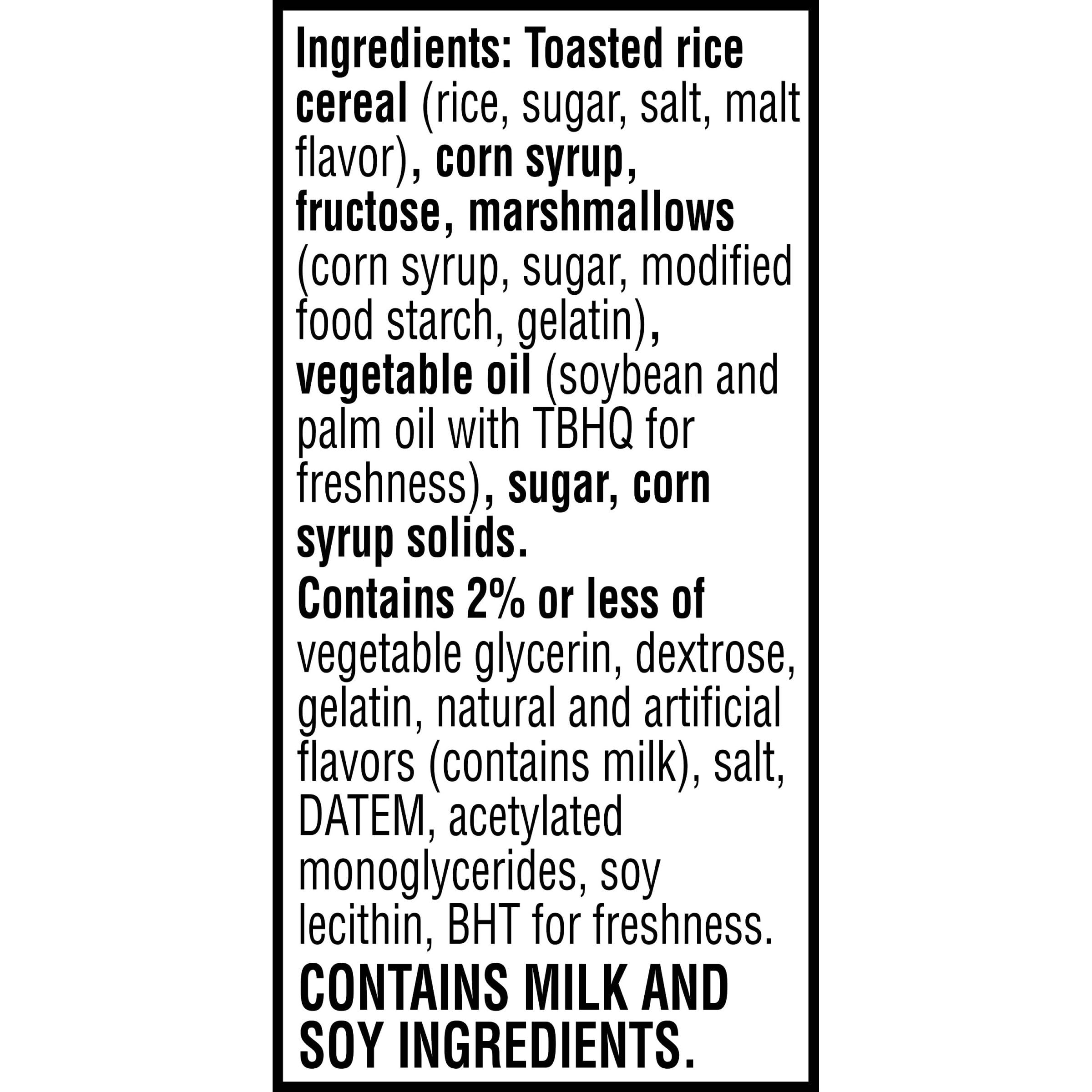 Kellogg's Rice Krispies Treats Homestyle Crispy Marshmallow Squares - Original Flavor Cereal Bars (6.98oz Box, 6 Bars) | Kids Snacks, Lunchbox Treats & After-School Snacks for Children