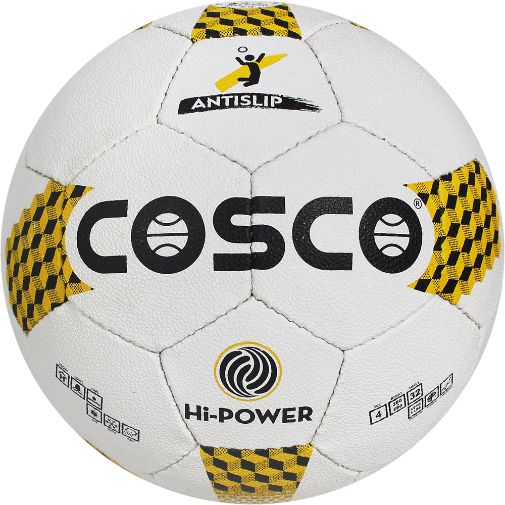 Cosco Hi Power Volleyball - Official Size & Weight for Indoor & Outdoor Games - Perfect for Beach, Court, and Backyard Play