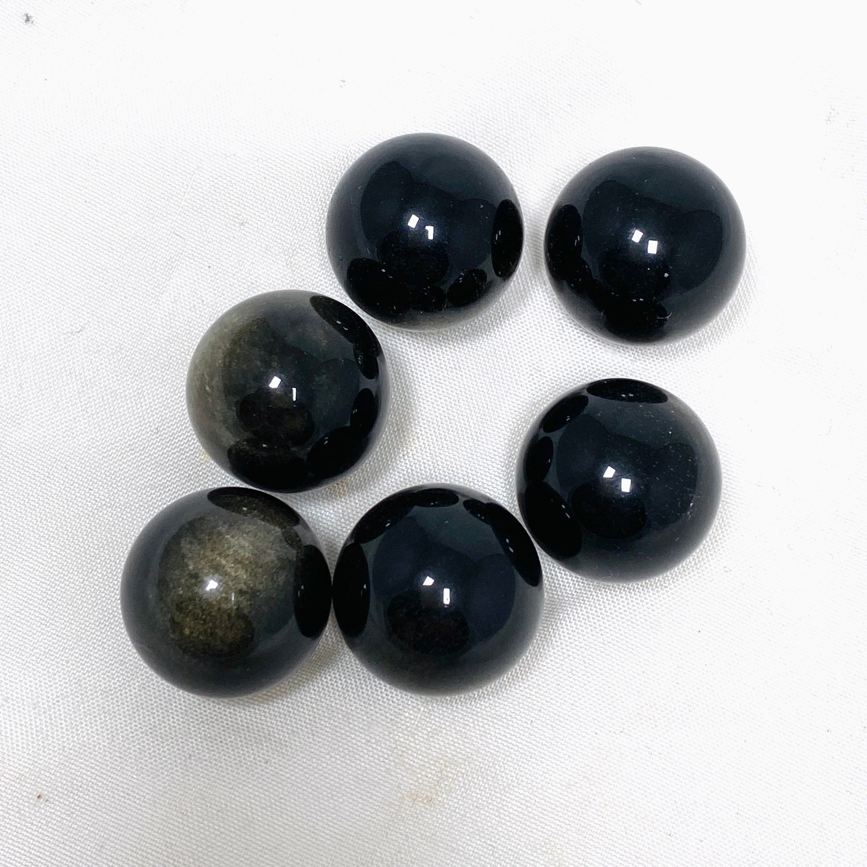 20mm-30mm Mini Spheres Assorted Gemstone Beads for Jewelry Making, DIY Crafts, and Home Decor - Natural Healing Stones for Meditation & Gifts