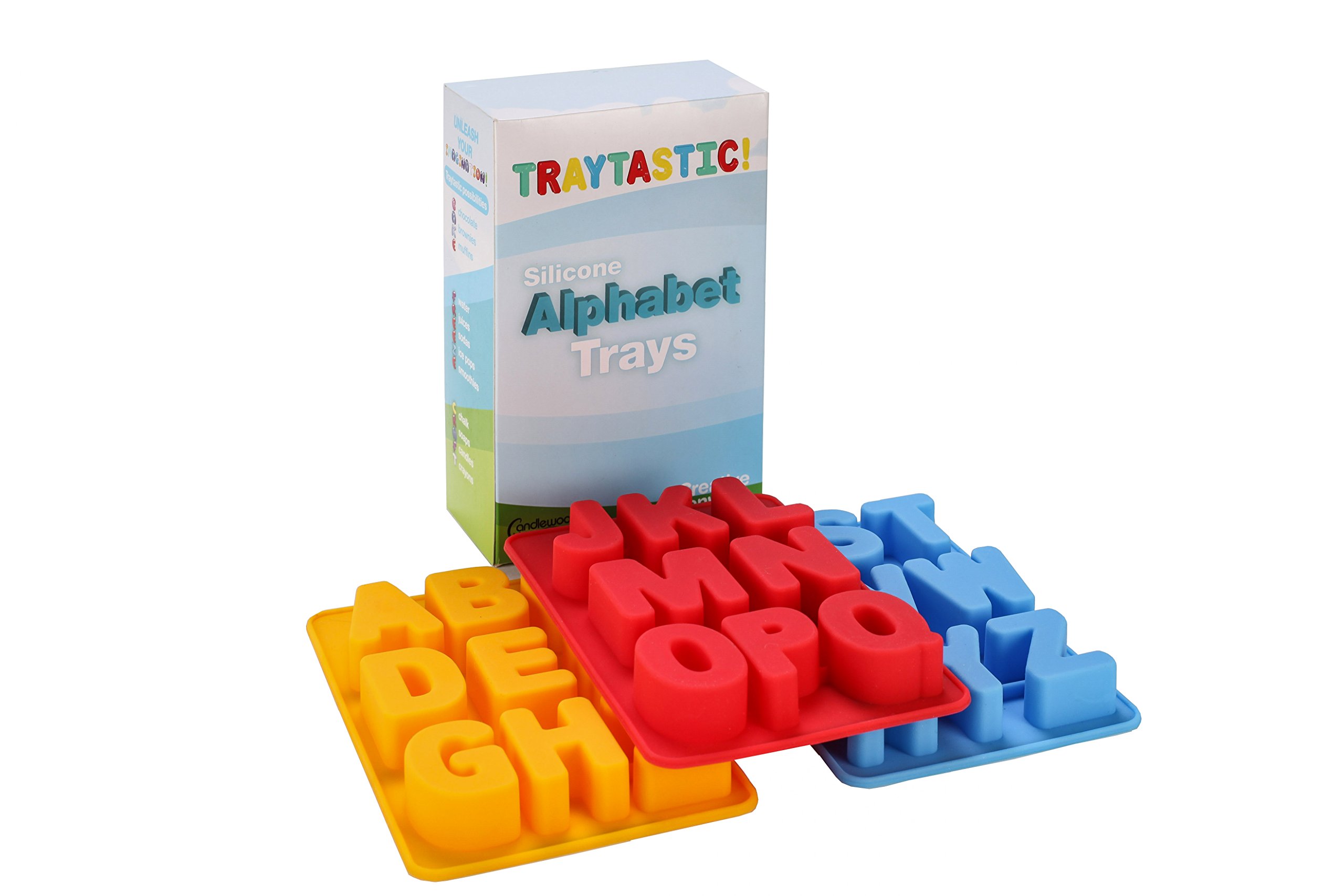 Silicone Alphabet Letter Mold A-Z - 1.5