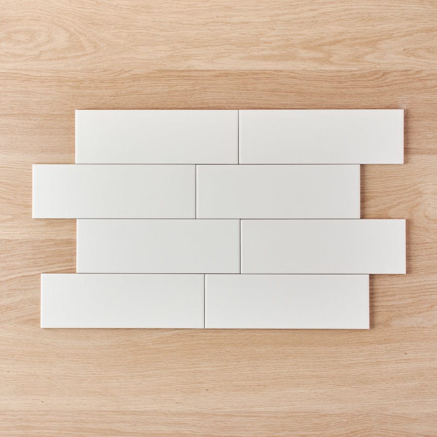 Premium Matte White Ceramic Tile - Jindabyne Collection | Durable & Stylish for Kitchen Backsplash, Bathroom Walls & Flooring
