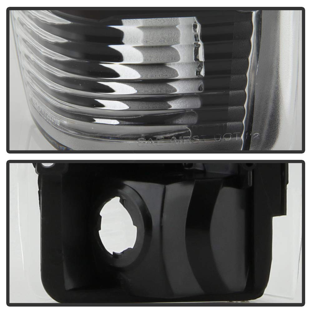 ACANII LED Tail Lights Brake Lamps Pair for 1987-1996 Ford F150 F250 F350 Bronco - Left & Right Replacement - Enhance Visibility & Style for Off-Roading, Camping & Night Driving