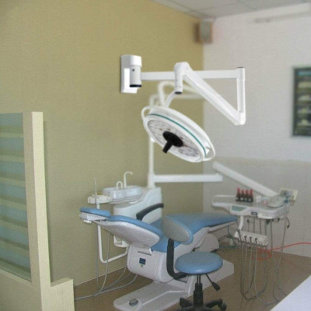 108W LED Surgical Light - Wall Mounted Shadowless Dental Exam Lamp for Clinics & Hospitals | Perfect for Surgeries, Dental Procedures & Medical Examinations