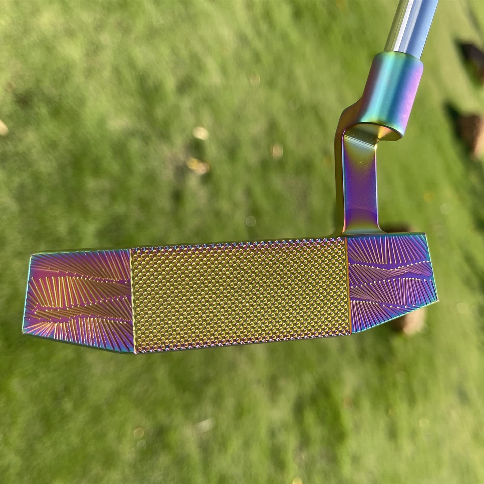 Premium Super GSS Golf Putter - 303 Stainless Steel 375g CNC Milled Right-Handed Skull Design Putter with Headcover - Perfect for Golf Enthusiasts & Tournament Play