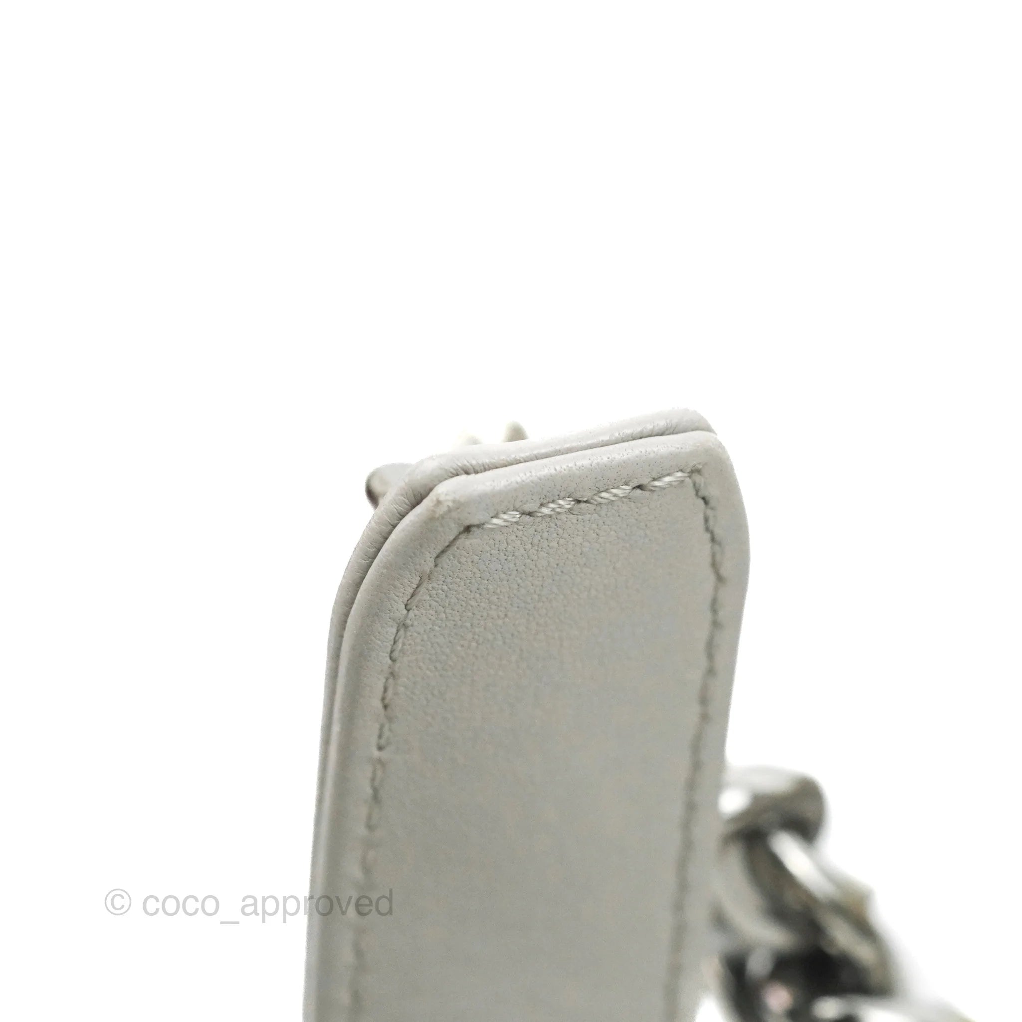 Chanel 19 Small Grey Lambskin Leather Bag with Mixed Gold & Silver Hardware - Perfect for Everyday Luxury & Evening Events