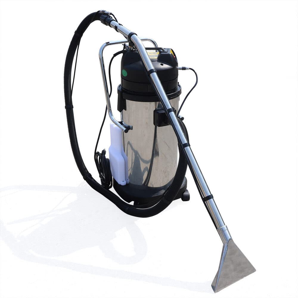 3-in-1 Commercial Carpet Cleaner Extractor - 60L/16Gal Heavy Duty Vacuum Washer for Household Cleaning, Sofa, Curtain & Upholstery | Perfect for Deep Cleaning Carpets, Furniture & Home Maintenance