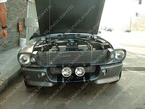 Ford Mustang Eleanor Shelby GT-500 Fastback LED Grill Fog & Driving Lights Kit - High Performance Off-Road & Night Driving Accessories