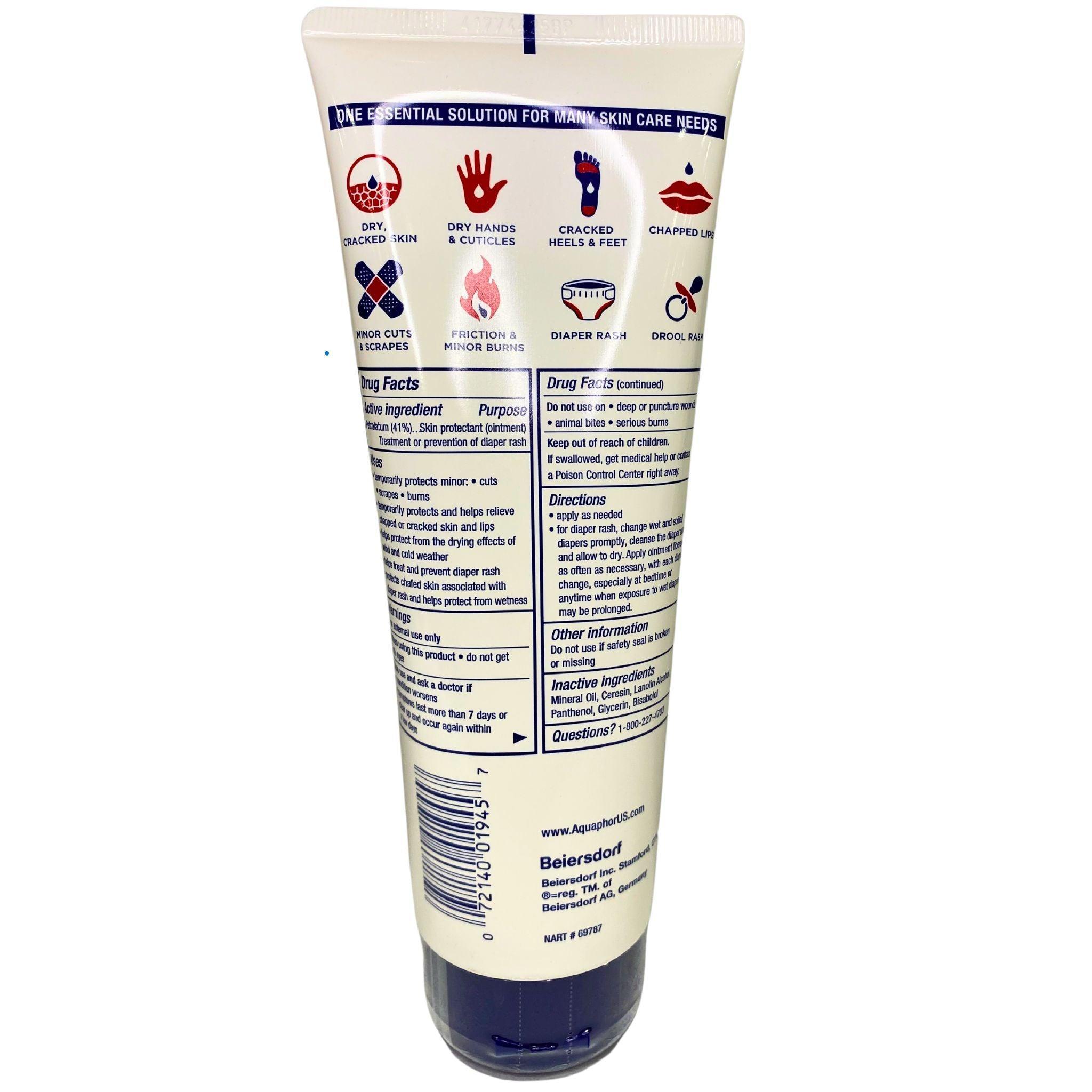 Aquaphor Healing Ointment Advanced Therapy - 7 oz (50 Pack) | Moisturizing Skin Protectant for Dry, Cracked Skin | Perfect for Eczema, Diaper Rash & Minor Wounds