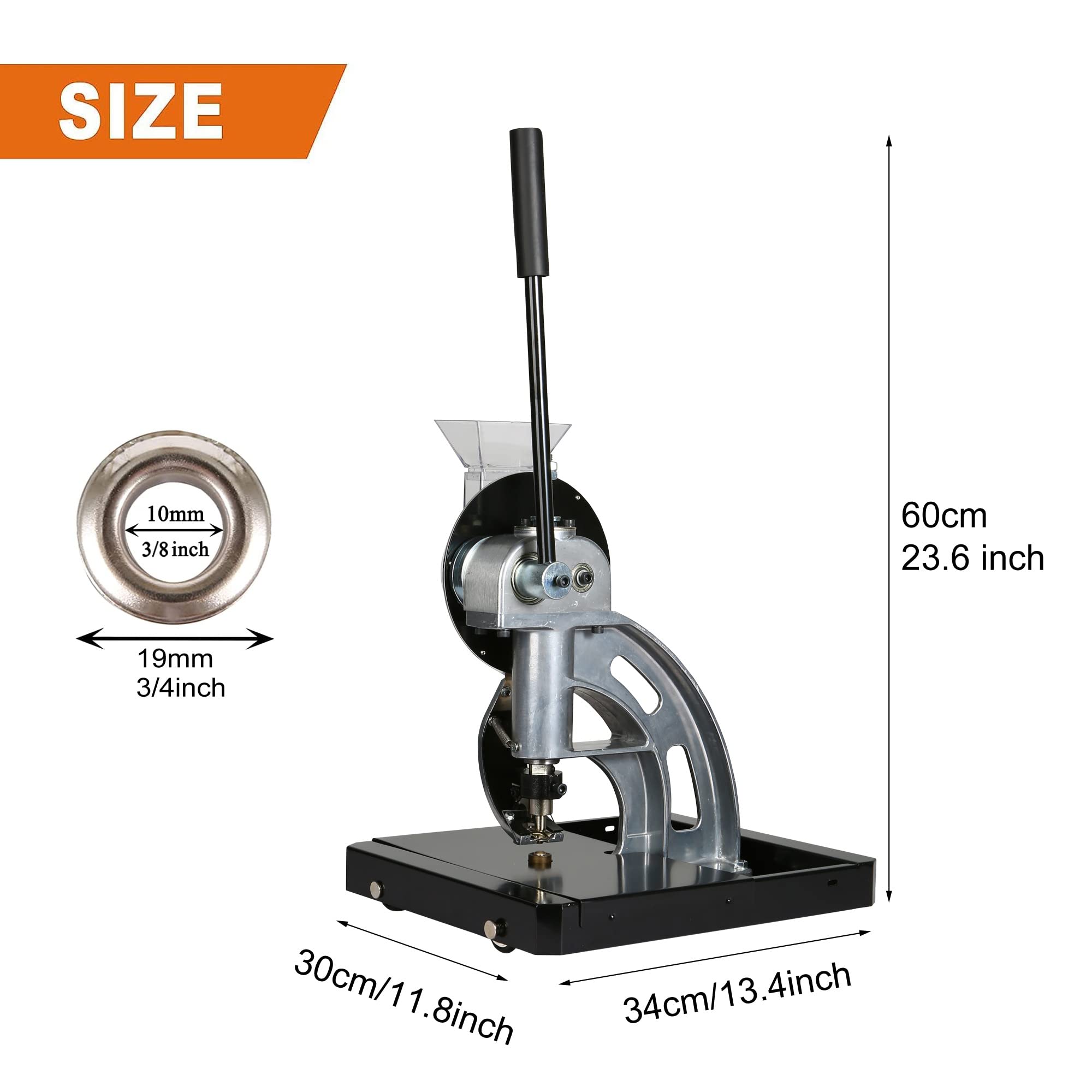 Automatic Grommet Tool Kit with 5000PCS 3/8