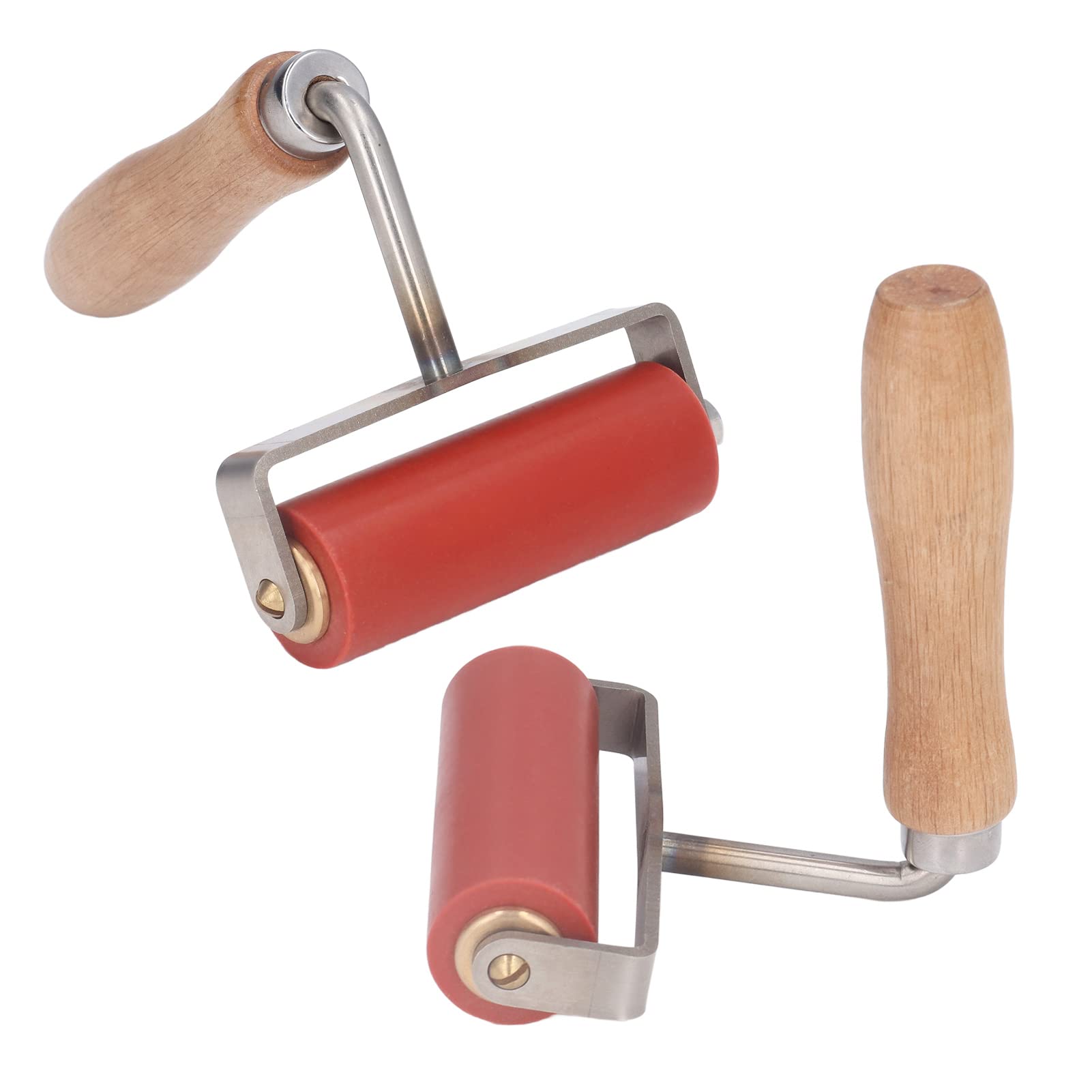 90mm 75 Degree Bend Silicone Hand Press Seam Roller - Heat Resistant up to 260℃ - Professional Roofing Roller & PVC Welding Tool for Waterproofing, Flooring & DIY Projects