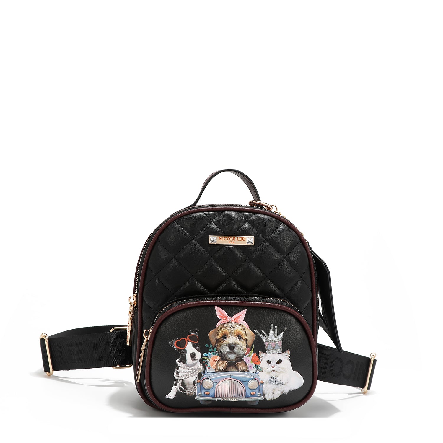2 Piece Gift Set - Mini Backpack & Card Holder Wallet for Women | Perfect for Travel, Shopping & Daily Use