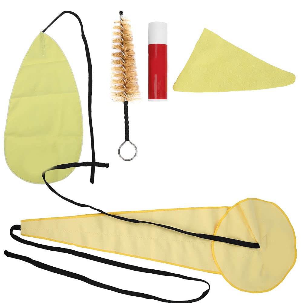 Professional Saxophone Cleaning Kit - Super Absorbent & Durable Sax Care Set with Strong Decontamination Effect for Alto/Tenor Sax - Includes Mouthpiece Cleaner - Perfect for Travel, Home & Studio Use
