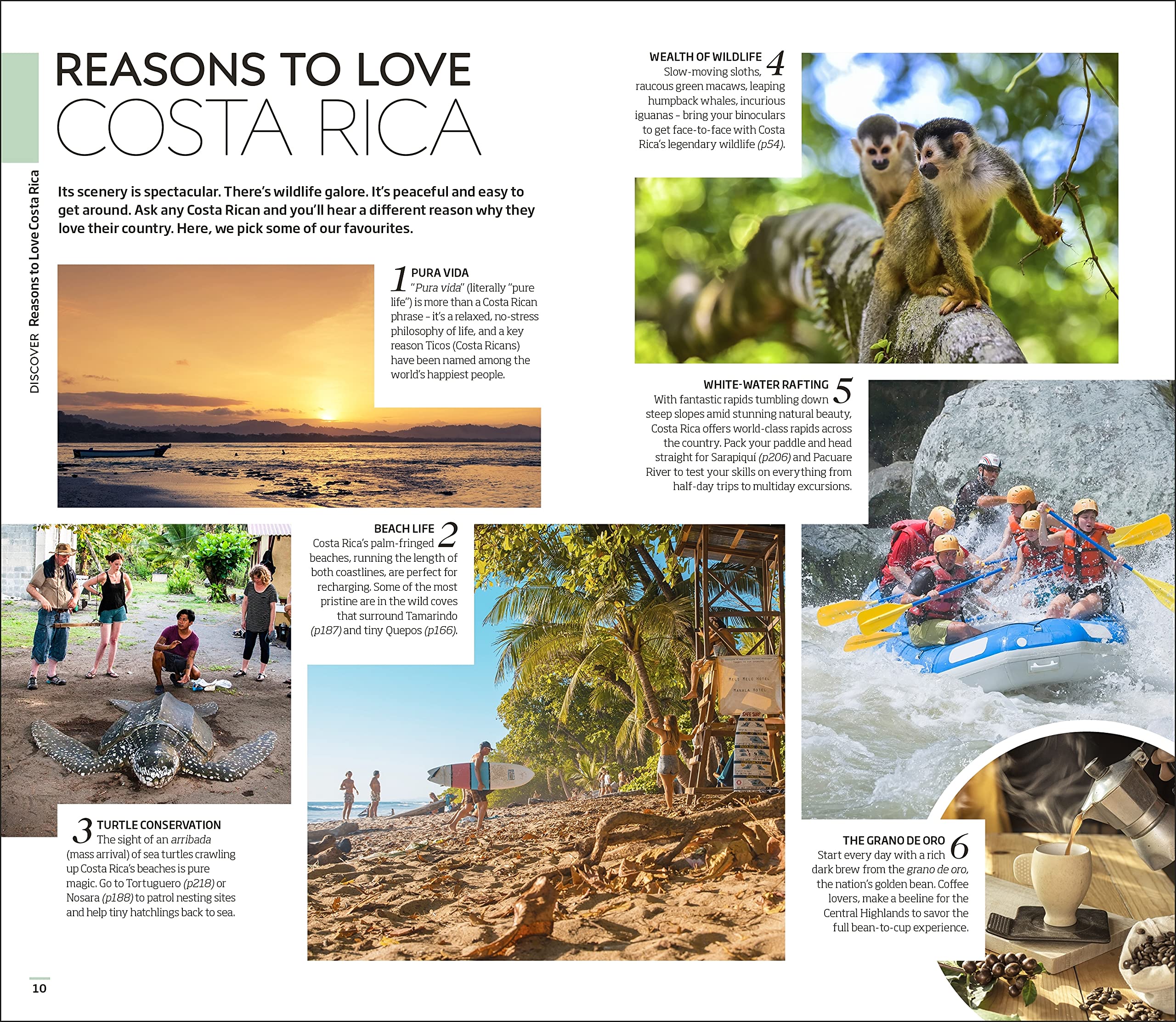 DK Eyewitness Costa Rica Travel Guide - Explore Rainforests, Beaches & Wildlife | Perfect for Adventure & Eco-Tourism Vacations