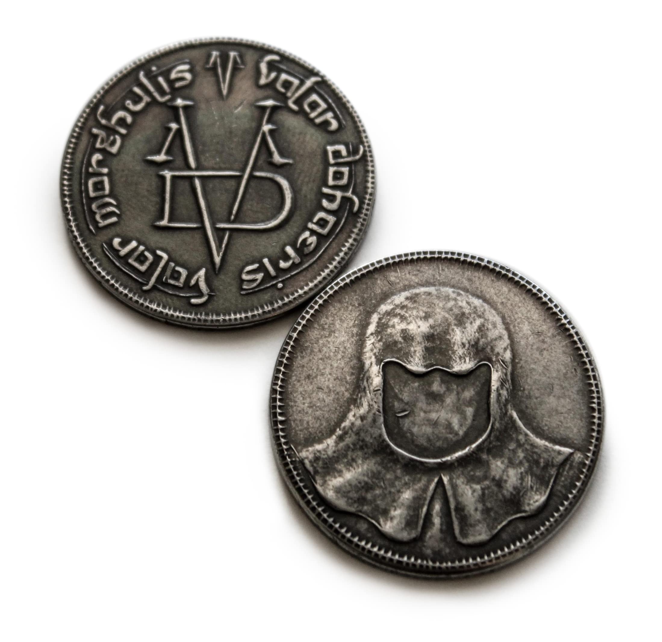 Game of Thrones Iron Coin of The Faceless Man - Officially Licensed Collectible Replica | Perfect for GOT Fans, Cosplay, and Medieval Fantasy Decor