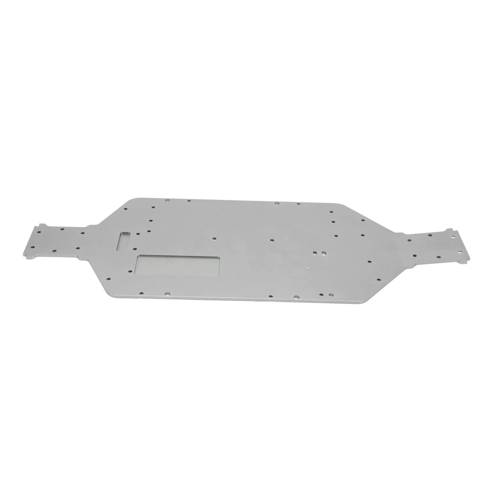 Durable Aluminum Alloy CNC Chassis Plate for 1/10 RC Cars - Anti-Scratch & Wear-Resistant Upgrade Part | Perfect for Off-Road Racing & Model Car Customization