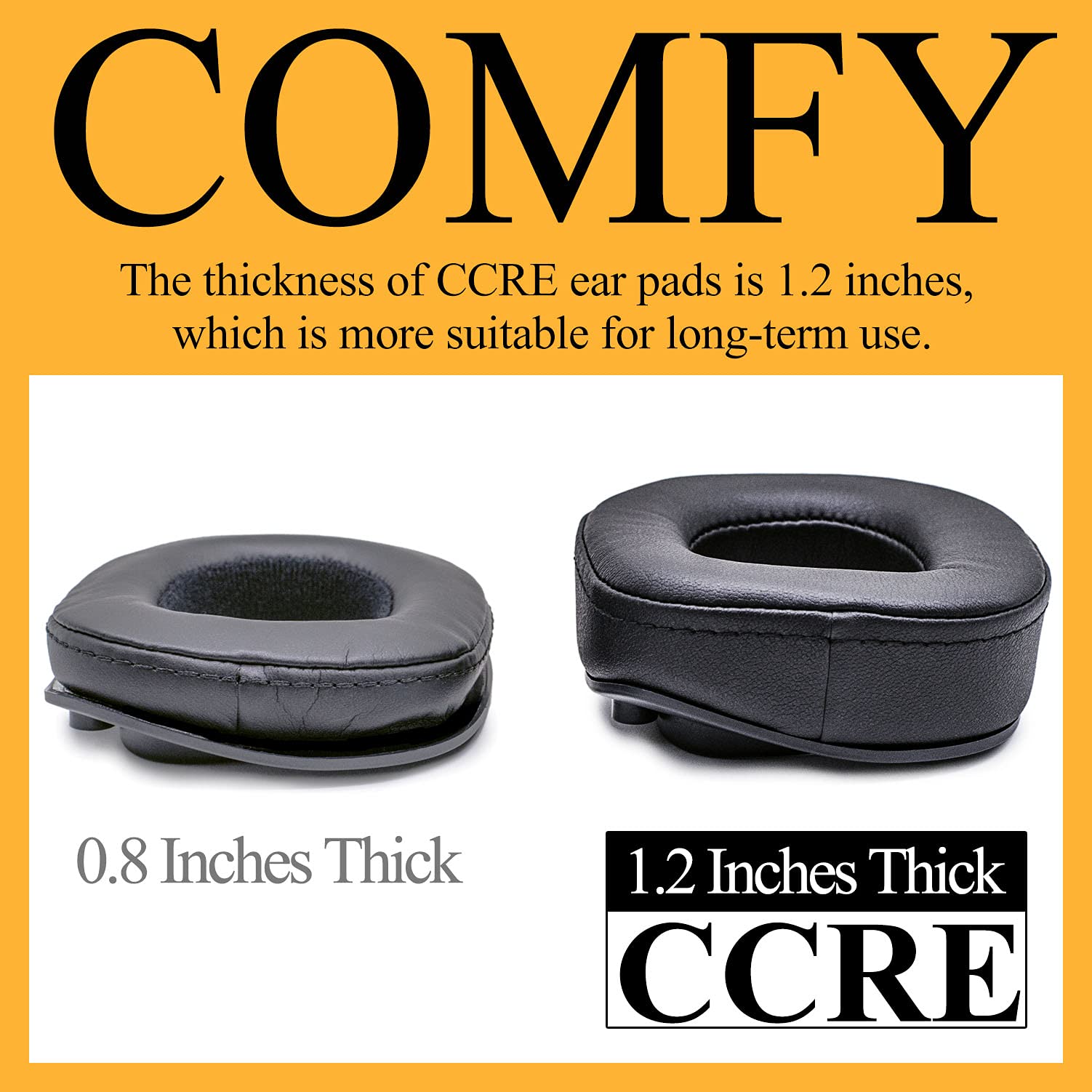 CCRE Replacement Earpads for Astro A50 GEN4 Headset - Premium Mod Kit Ear Cushions & Cups (Black) - Perfect for Gaming, Streaming & Long Wear Comfort