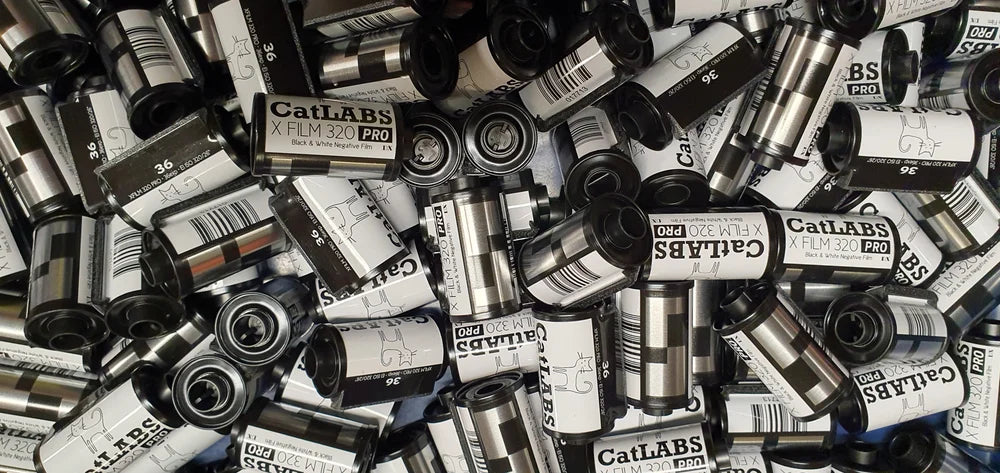 CatLABS X Film 100 Color Negative Film - 35mm Roll Film (36 Exposures) | Perfect for Street Photography & Travel Memories