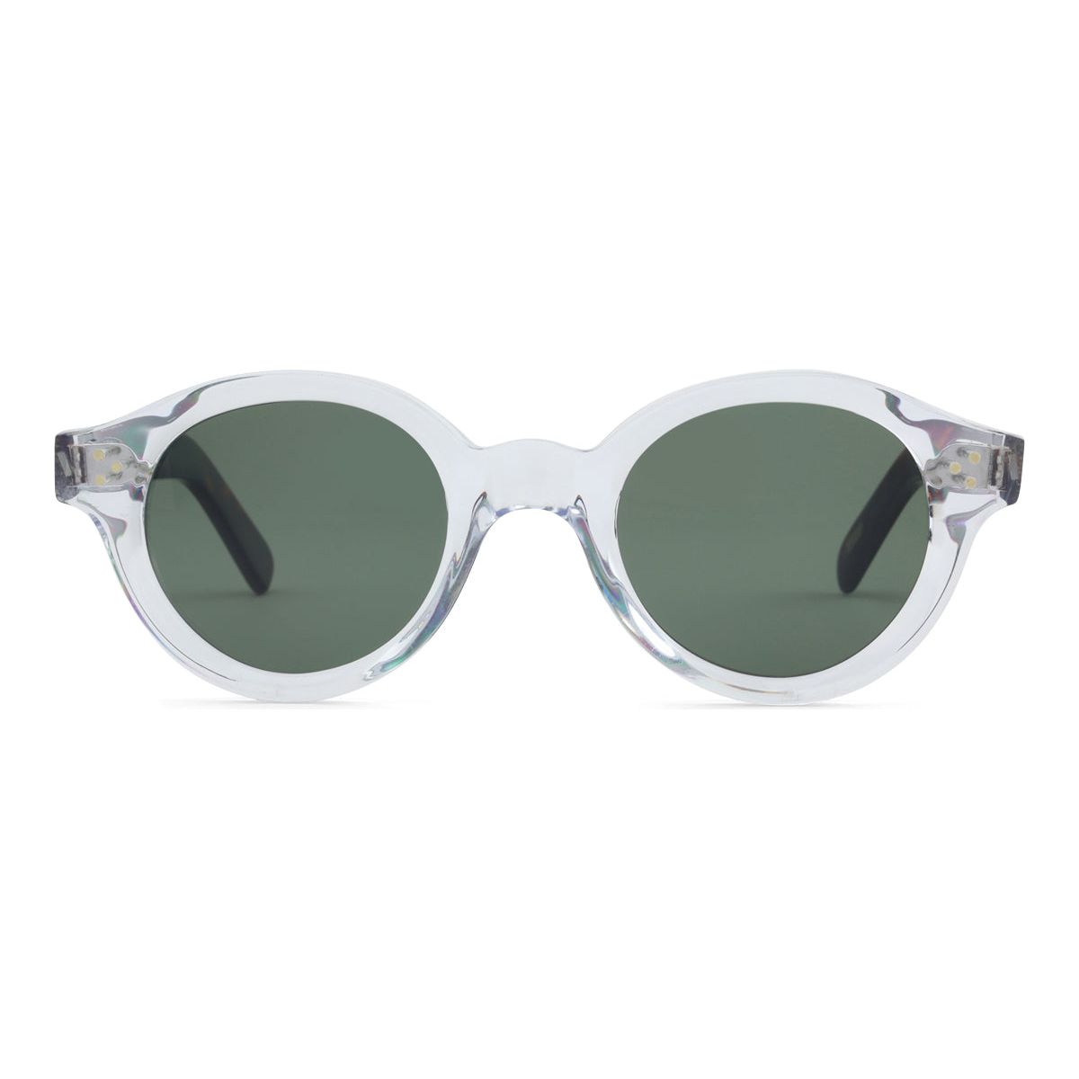 Honey / Amber Havana - Green Lens