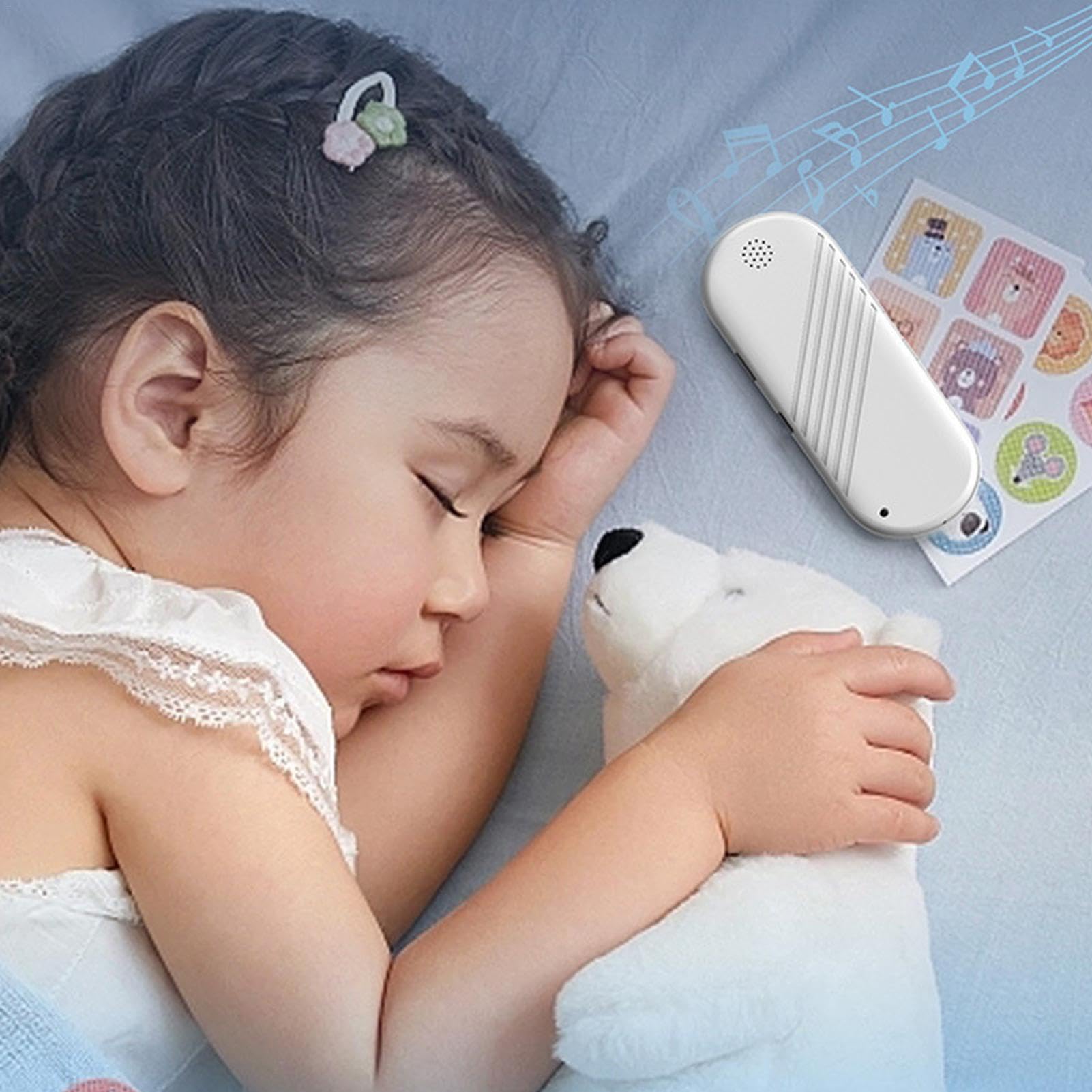 Bone Conduction Pillow Speaker with Timer - Wireless Bluetooth Sleep Headphones for Relaxation, Meditation & Deep Sleep - Portable Bedside Speaker for Nighttime Use