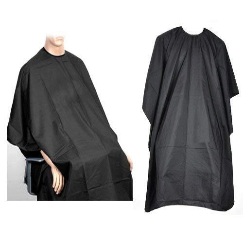 Prime Waterproof Hair Cutting Cape for Kids & Adults - Salon & Home Use, 20g Black (Pack of 1) - Perfect for Haircuts, Styling & Barber Shops