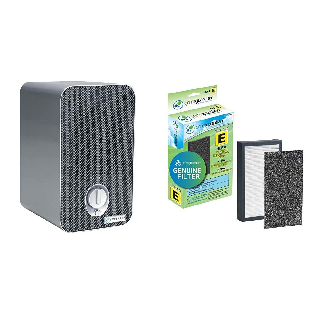GermGuardian FLT4100 Genuine HEPA Replacement Filter for GermGuardian Air Purifiers - Traps 99.97% of Dust, Pollen, Pet Dander & Allergens - Perfect for Bedrooms, Living Rooms & Offices