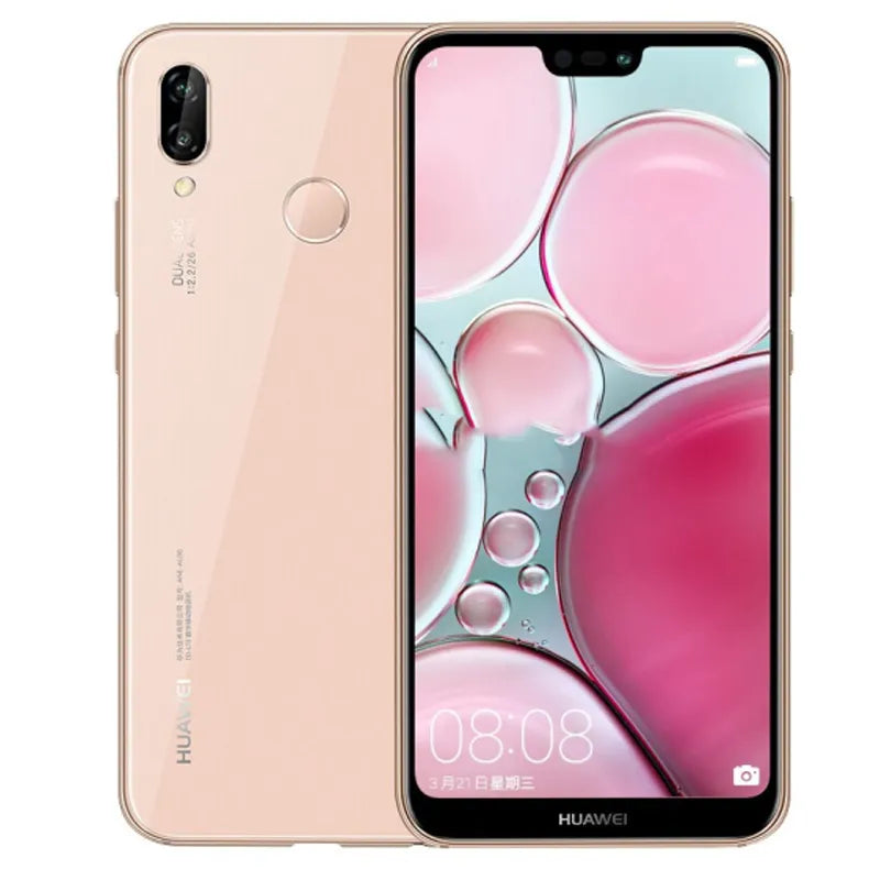 Huawei P20 Lite Unlocked Smartphone - 4GB RAM, 64GB Storage, 6.1