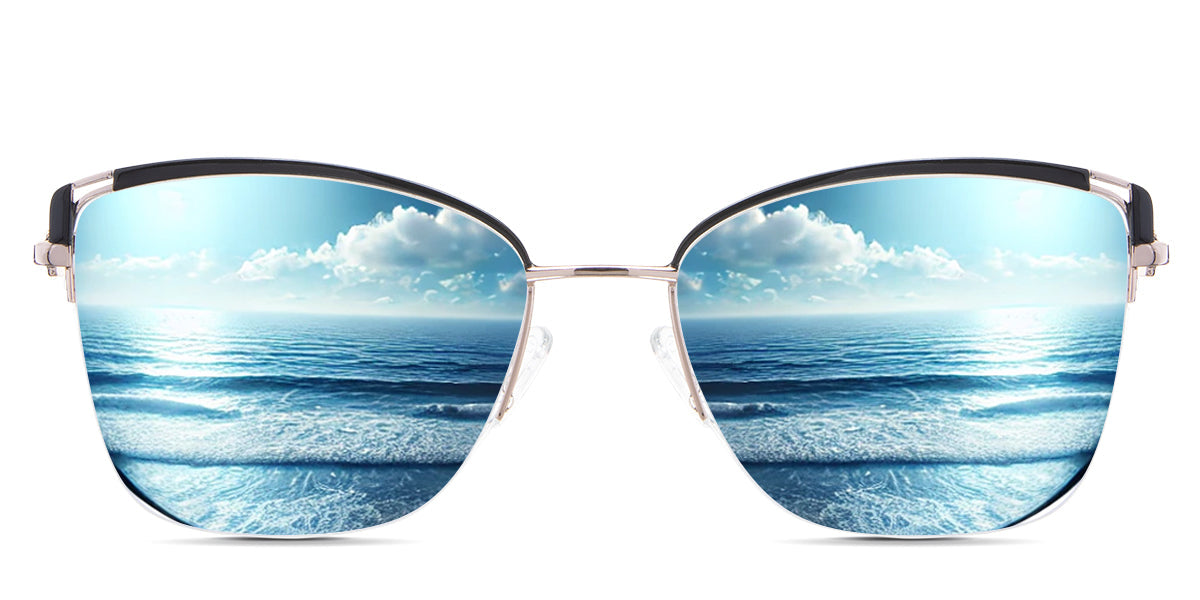 Phoebe Women's Prescription Polarized Sunglasses - UV Protection, Fashionable & Comfortable for Driving, Outdoor Activities & Daily Wear