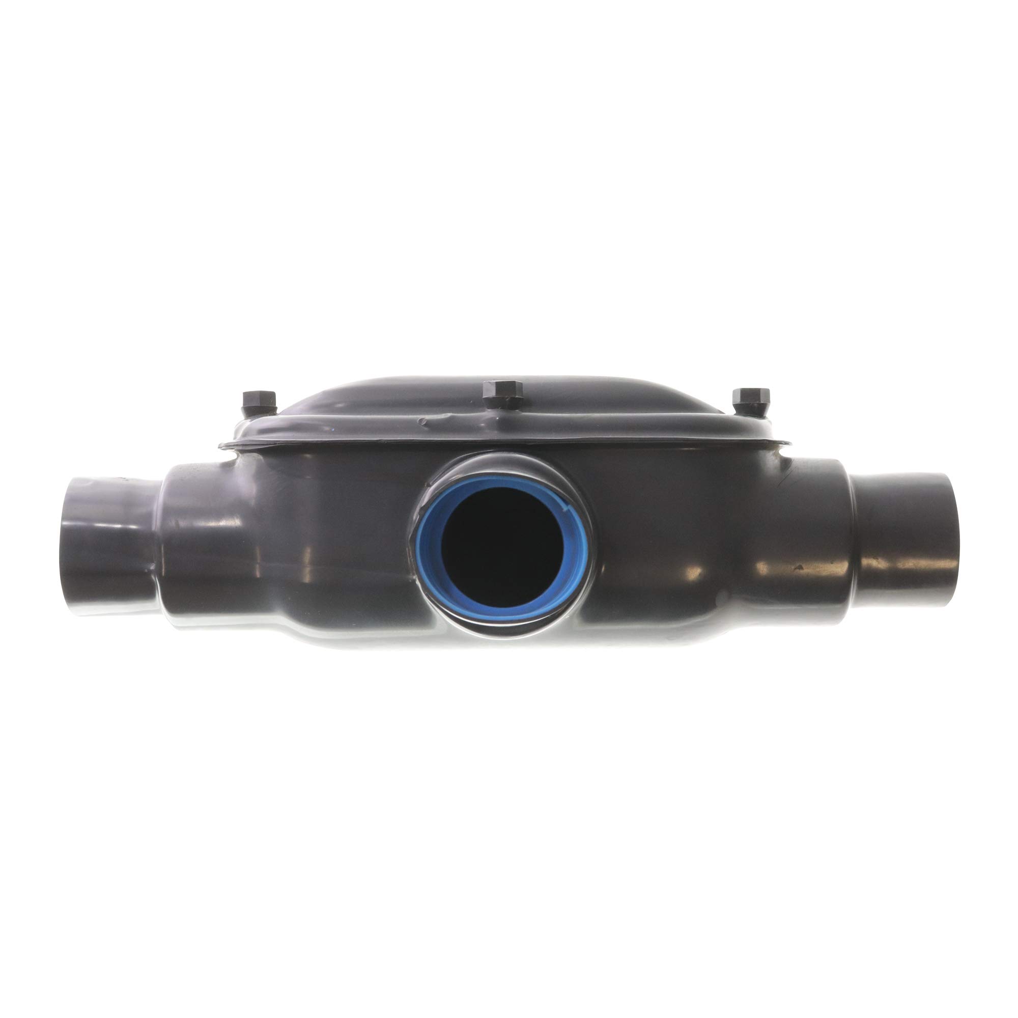Ocal T68-4X-G Type T Conduit Body and Cover - 2 Inch Form 8 Gray Iron Dark Gray - Durable Electrical Conduit Fitting for Commercial and Industrial Wiring Applications