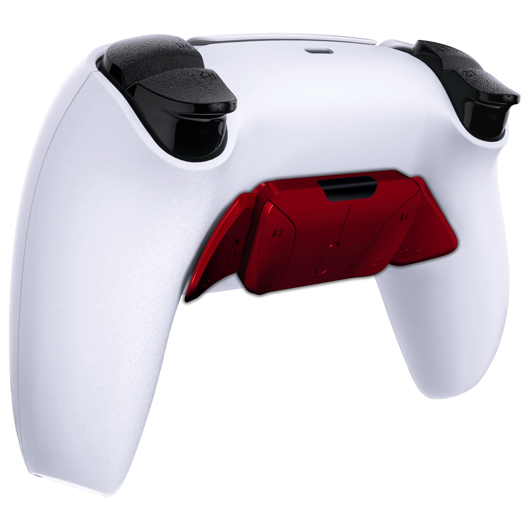 eXtremeRate RISE4 Remap Kit for PS5 Controller - Replaceable Back Buttons & Remapper Board (Red) | Customizable K1K2K3K4 Buttons | PCBA Board | Gaming Accessories for Competitive Play & Enhanced Control