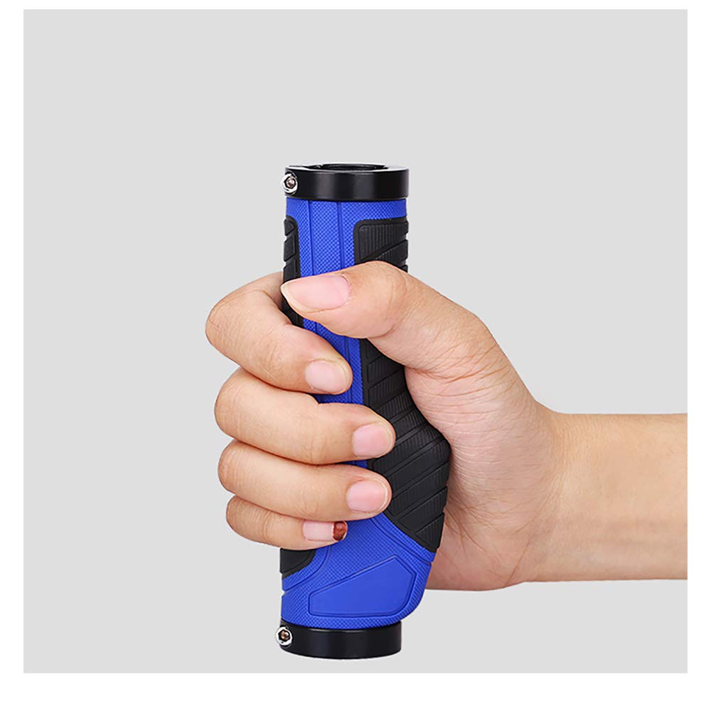 Premium Ergonomic Bike Grips - Non-Slip Rubber Mountain/MTB/BMX Handlebar Grips for Comfort & Control | Ideal for Trail Riding, Commuting & Urban Cycling