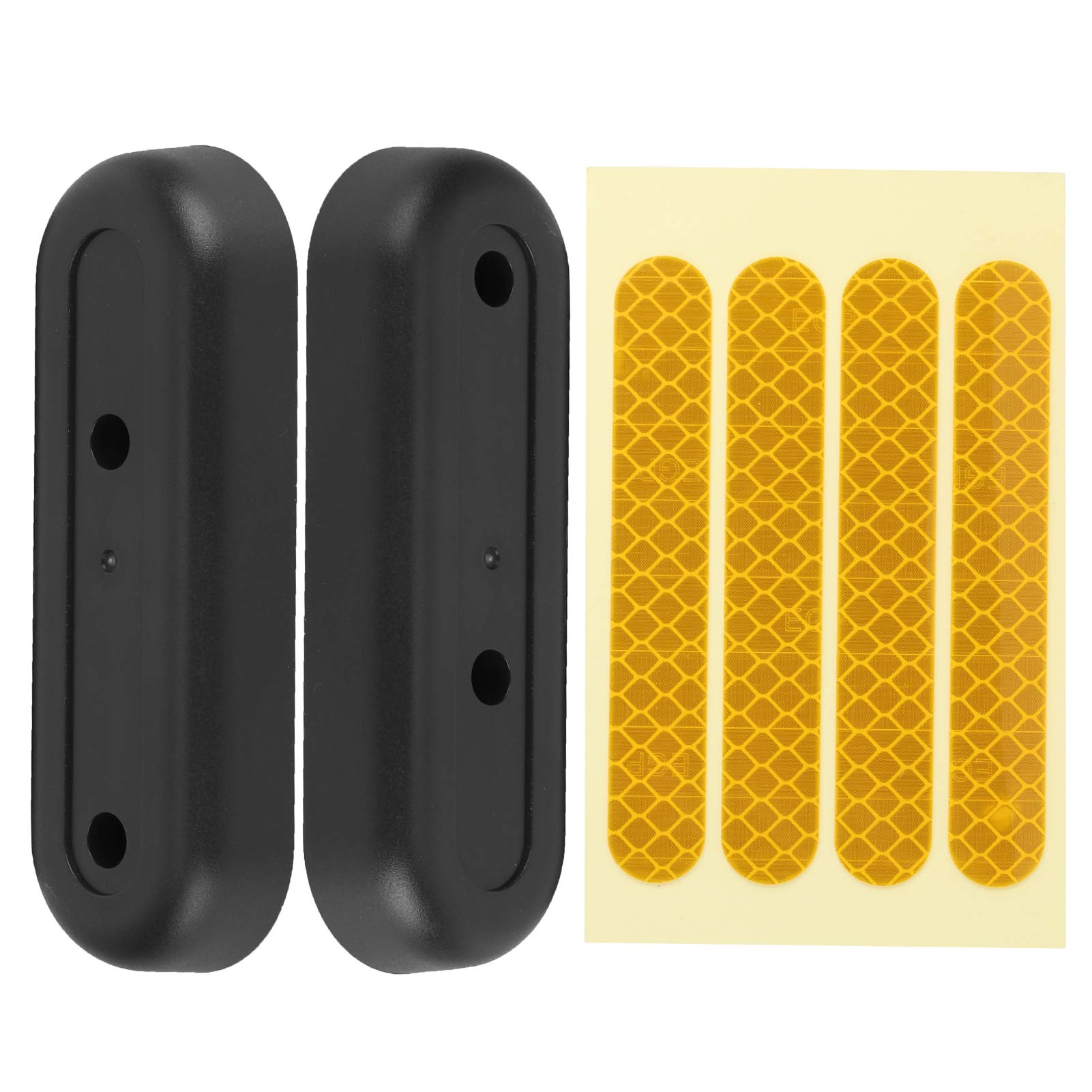 Keenso PET Plastic Electric Scooter Fork Cover - Decorative Rear Fork Protector with Reflective Sticker for Ninebot Max G30 | Commuter Safety & Customization Accessory