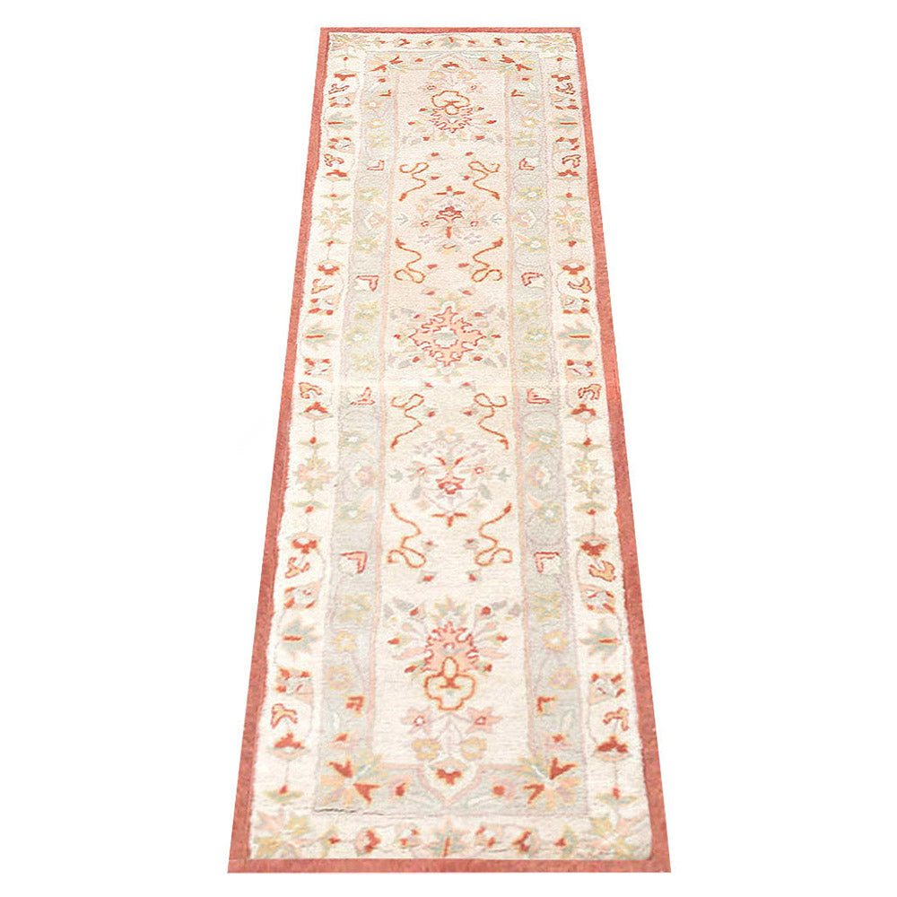 Hand Tufted Wool Area Rug - Soft & Durable Non-Slip Living Room Carpet - Boho Chic Home Decor for Bedroom, Nursery, or Office