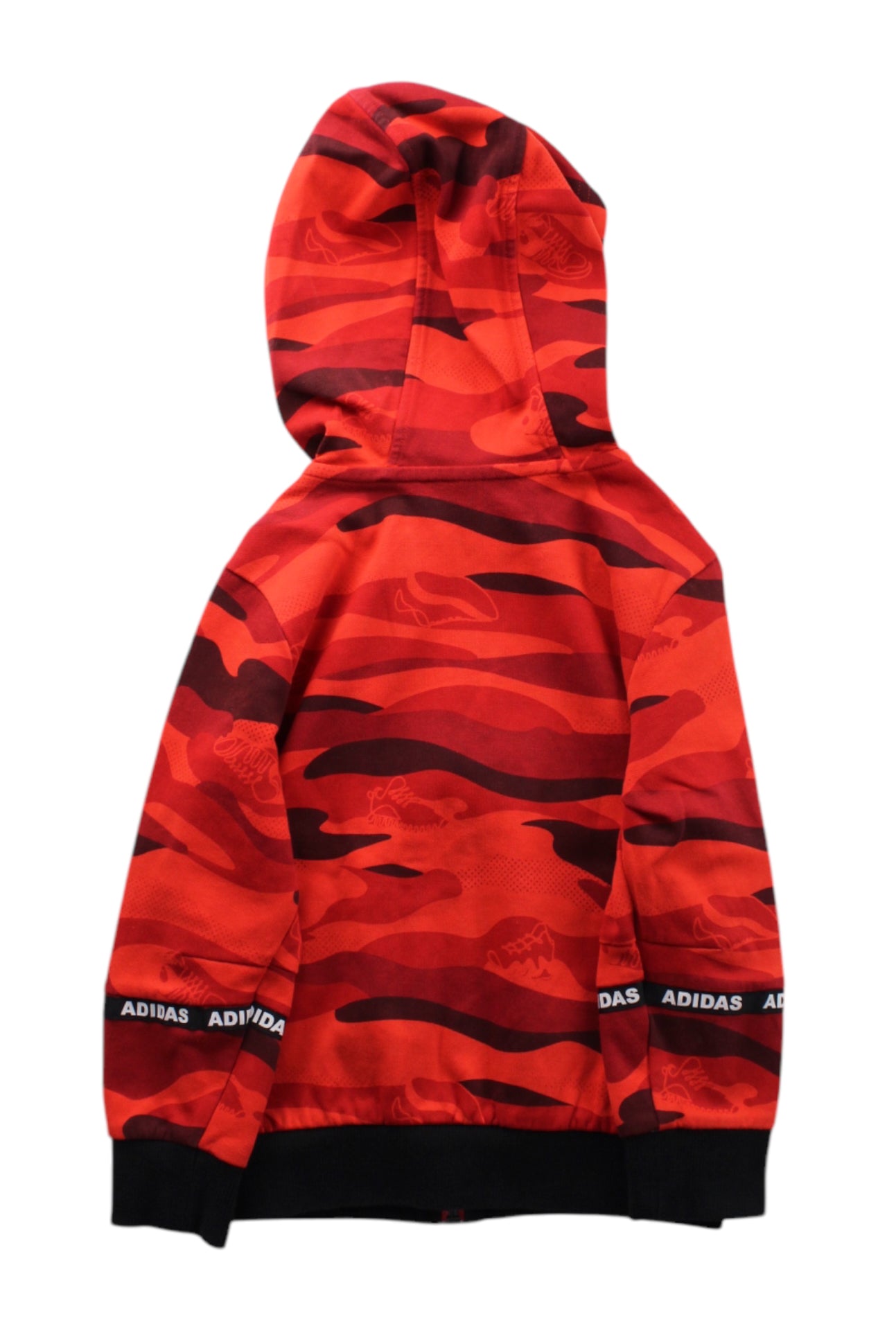 Adidas Kids Camo Hooded Sweatshirt for Boys & Girls - Size 5T - Cozy Fleece Pullover for Playdates & Outdoor Adventures