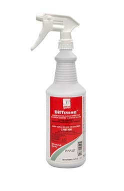 Spartan Defense Cleaner & Disinfectant Spray - Kills 99.9% Germs, EPA Approved for Home, Office & Gym Use - Ideal for Surfaces, Floors & High-Touch Areas