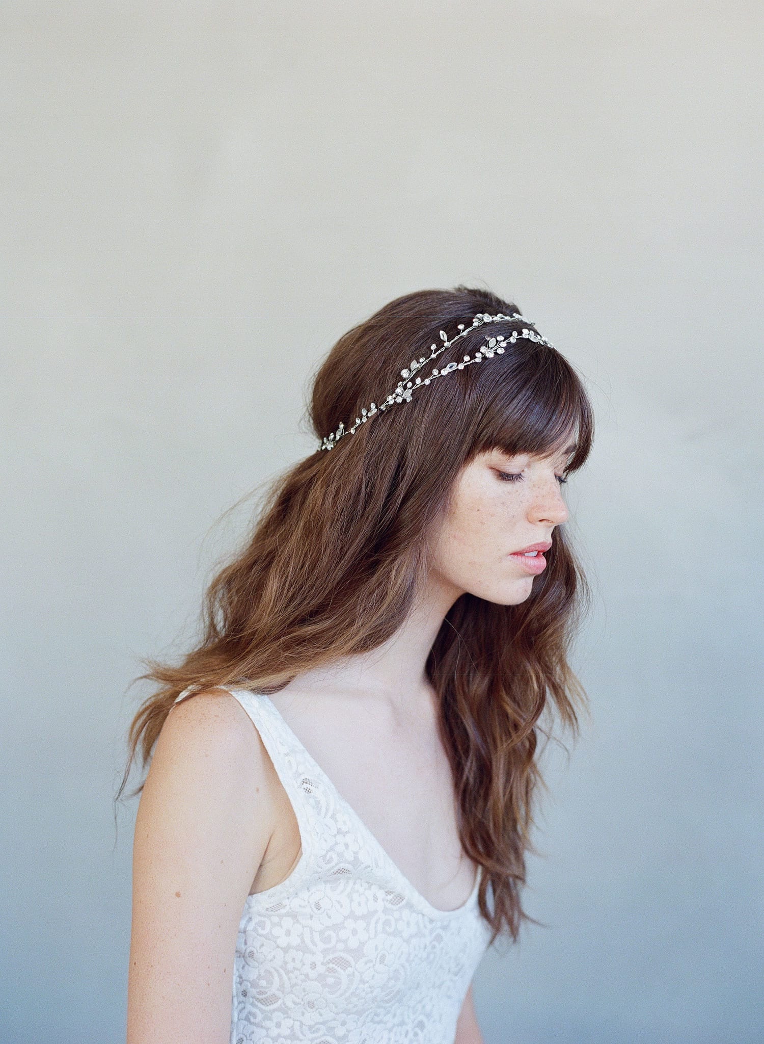 Elegant Extra Long Crystal Hair Vine - Wedding Bridal Hair Accessory for Boho, Prom & Formal Events (Style #735)