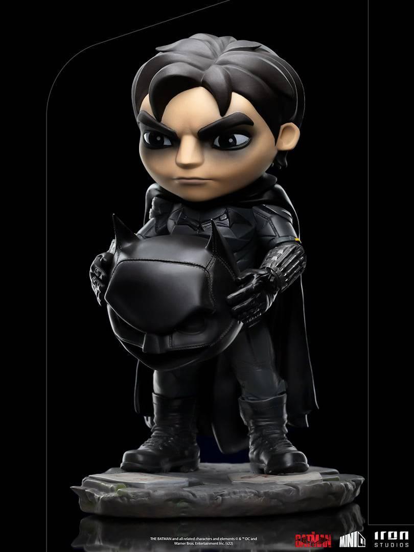 Iron Studios The Batman Unmasked MiniCo Figure - Premium Collectible Statue for DC Fans, Home Decor & Display
