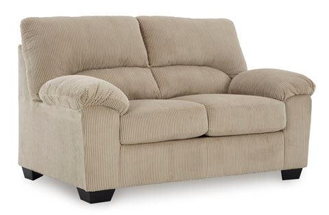 SimpleJoy Sand Loveseat 2420335 - Comfortable 2-Person Outdoor Loveseat for Patio, Garden, or Poolside Relaxation
