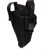 Walther PK380 Nylon Gun Holster with Laser - Adjustable Belt & Clip-On Concealed Carry for Outdoor, Range & Tactical Use