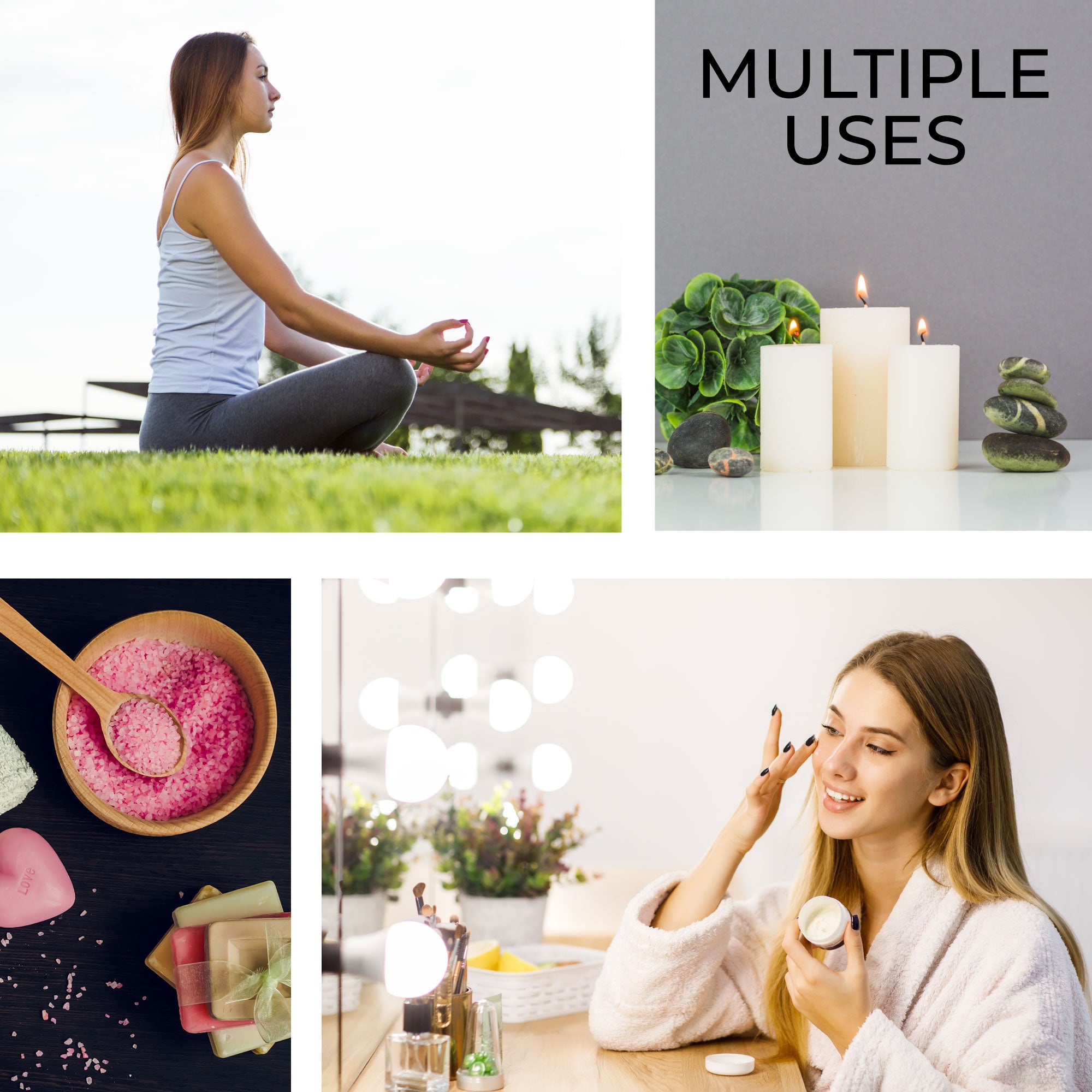 Spiritual Bliss - Premium Aromatherapy Candles for Relaxation & Meditation - Perfect for Yoga, Spa & Home Decor
