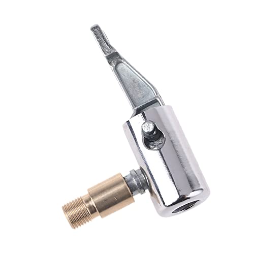 BALAX Portable Stainless Steel and Copper Air Chuck - Heavy Duty Tire Inflator Accessories for Car, Bike, Truck & Motorcycle Tires | Perfect for Roadside Emergencies, Garage Use and Travel Inflation Needs