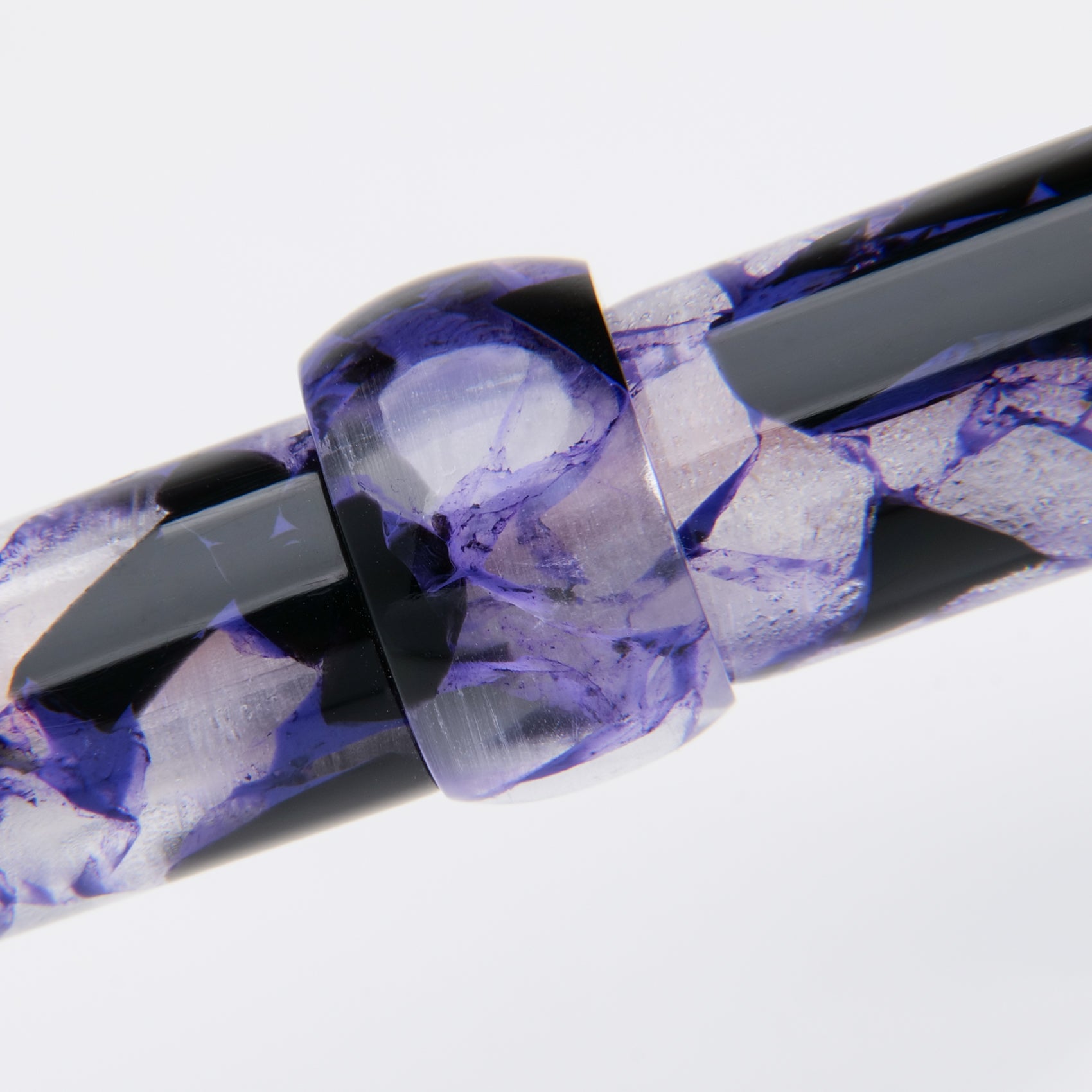 Conklin Mark Twain Crescent Filler Fountain Pen - Purple Fusion Limited Edition - Luxury Writing Pen for Calligraphy, Journaling & Gift Giving