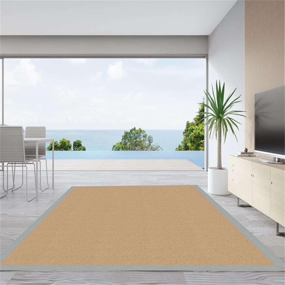 Handmade Machine Tufted Wool Area Rug 9'10